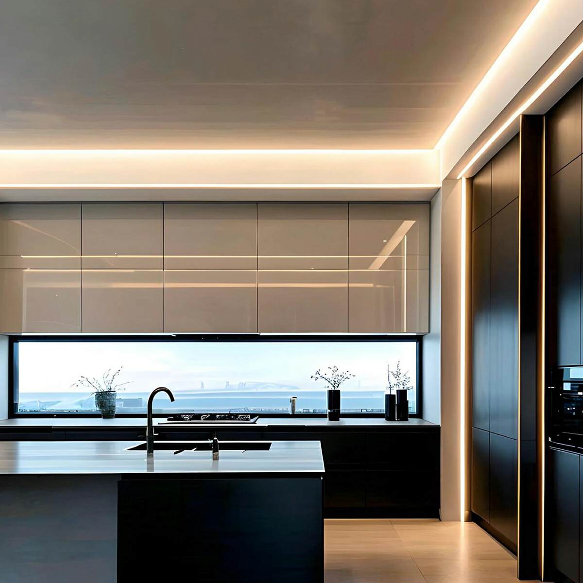 DIY Waterproof Recessed LED Flexible Linear Light 39.37&