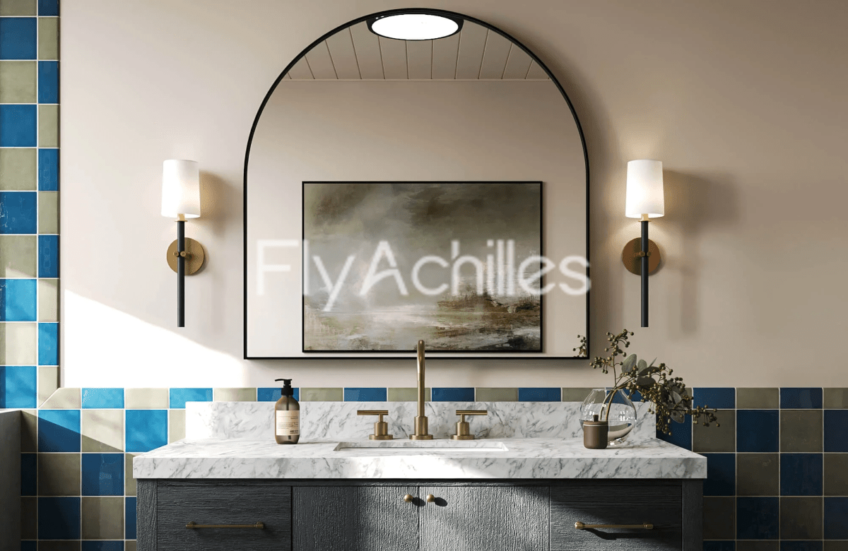 Bathroom Mirror Light Orientation: Should It Point the Light Up or Down? - Flyachilles
