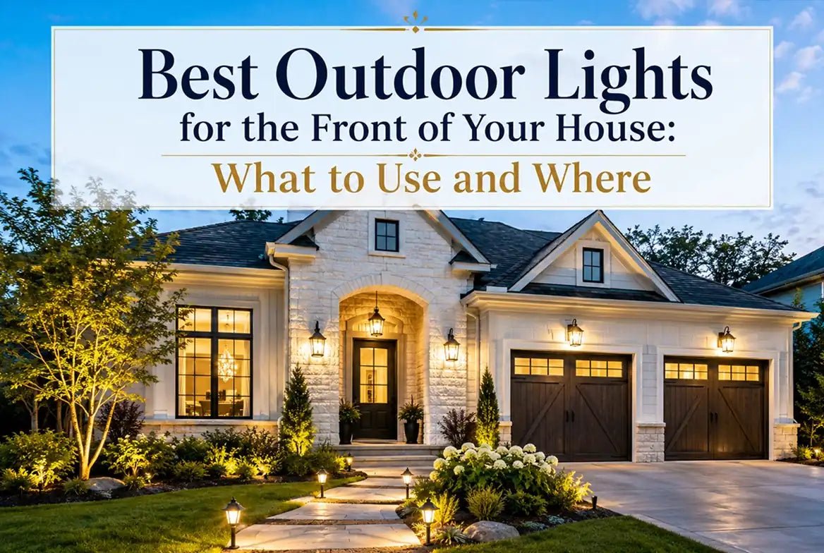 Best Outdoor Lights for the Front of Your House: What to Use and Where - Flyachilles