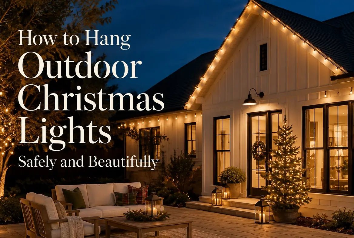 How to Hang Outdoor Christmas Lights Safely and Beautifully - Flyachilles