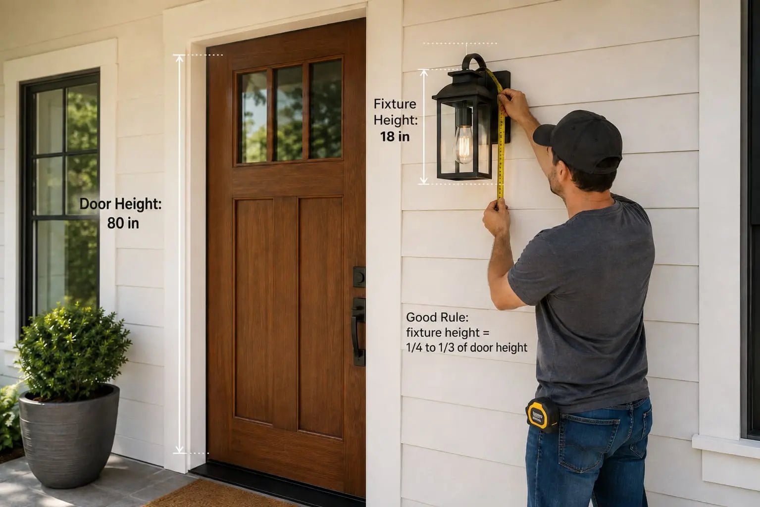 Outdoor Lighting Size Guide for Beginners - Flyachilles