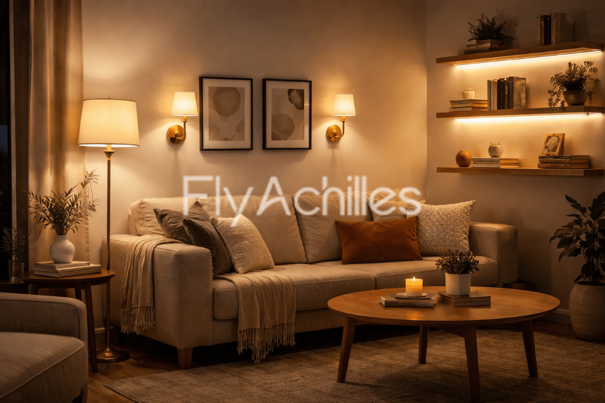 Rental Lighting Hacks: 5 No-Drill Ways to Brighten Your Apartment - Flyachilles
