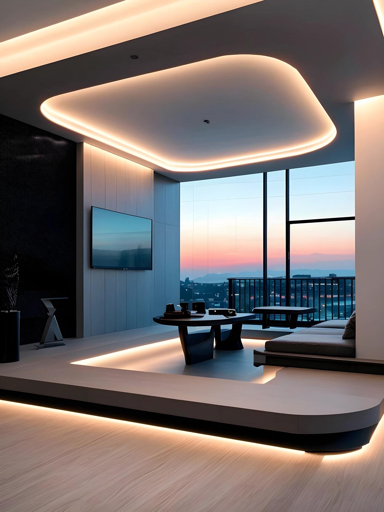 The Charm of Linear Lights in Minimalist Modern Spaces - Flyachilles