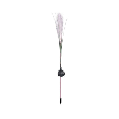 10pcs Solar Waterproof Simulated Reed Fiber Optic Outdoor Lawn Lights - Flyachilles