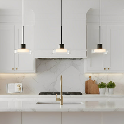 Modern Minimalist Glass Indoor Bar Pendant Lights