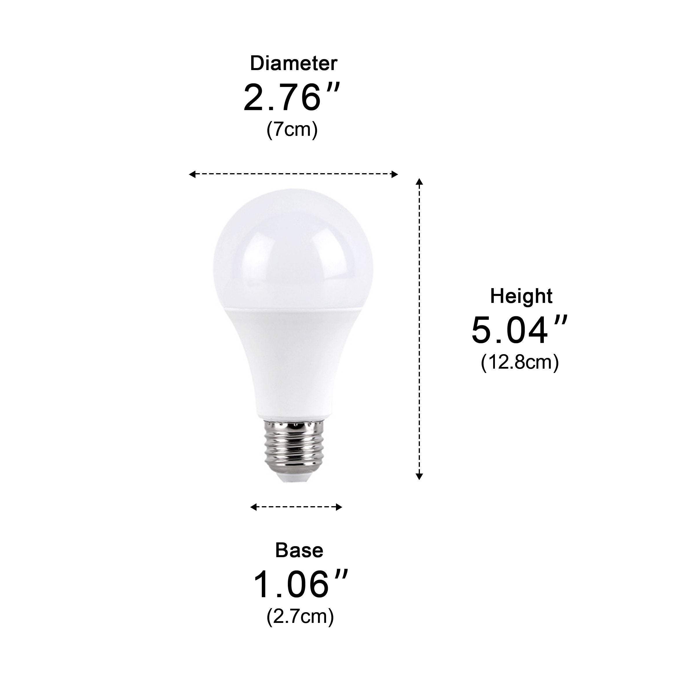 12W Bluetooth APP E26 Dimming 2.4G Smart LED Light Bulbs - Flyachilles