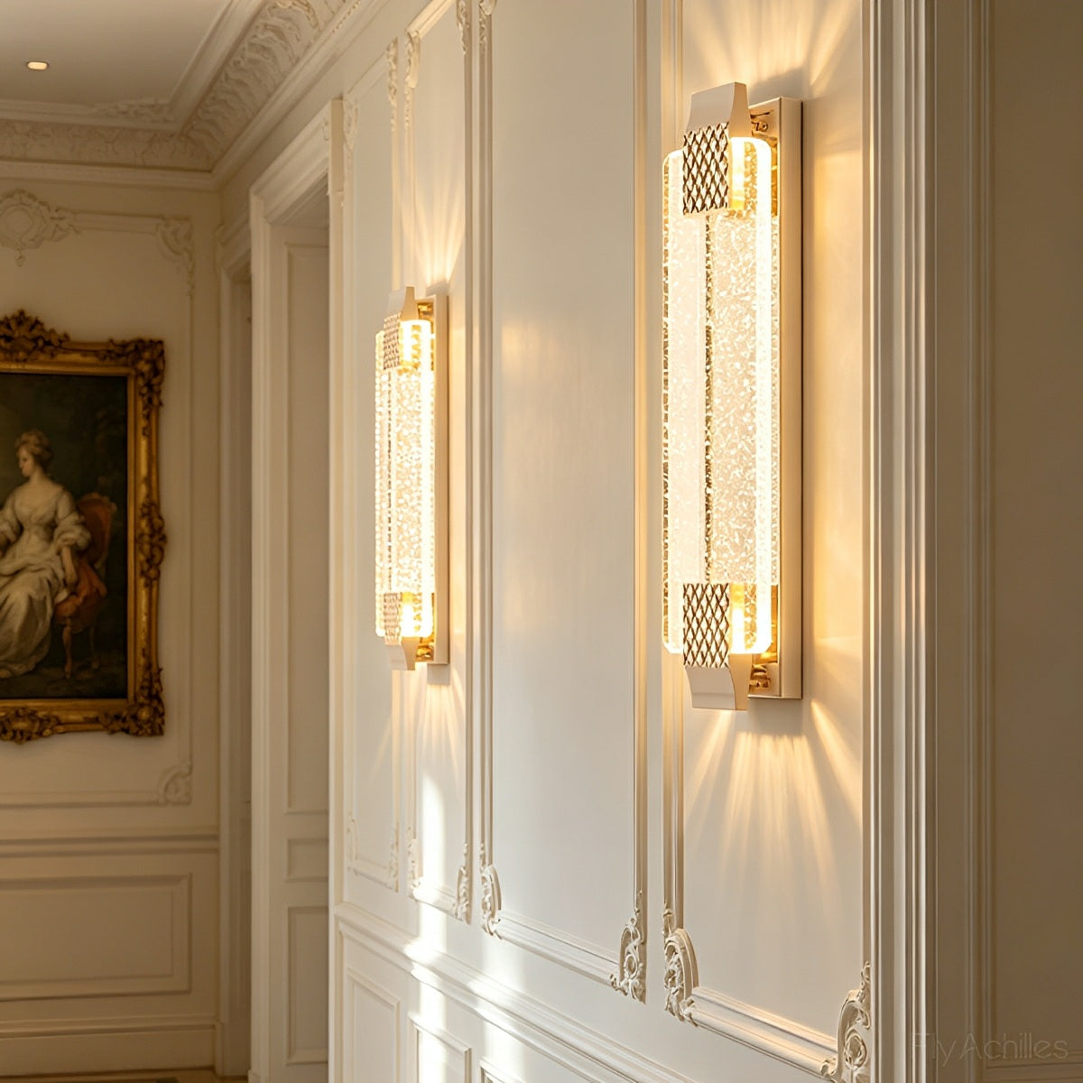 Modern Luxury Crystal Bubbles LED Wall Sconce Wall Light
