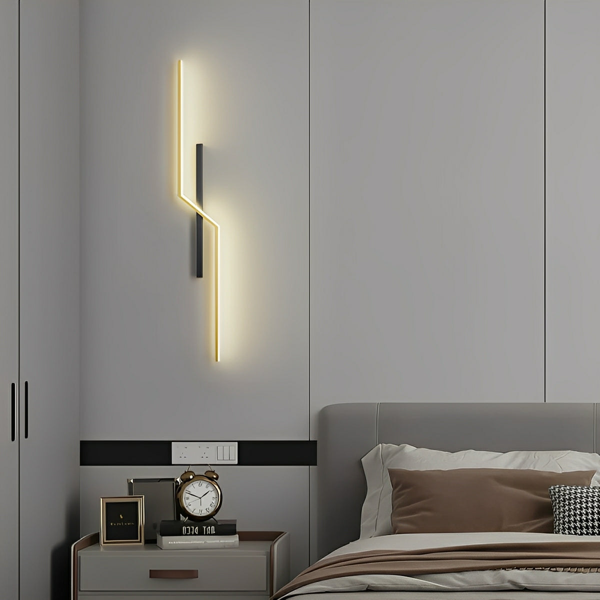 Lines Creative LED Modern Minimalist  Wall Sconces Lighting