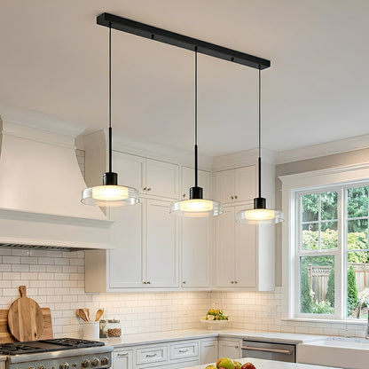 Modern Minimalist Glass Indoor Bar Pendant Lights