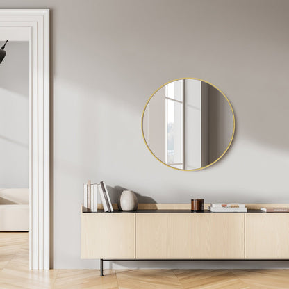 20 inch Round High - definition Wall Makeup Mirror Vanity Mirrors - Flyachilles
