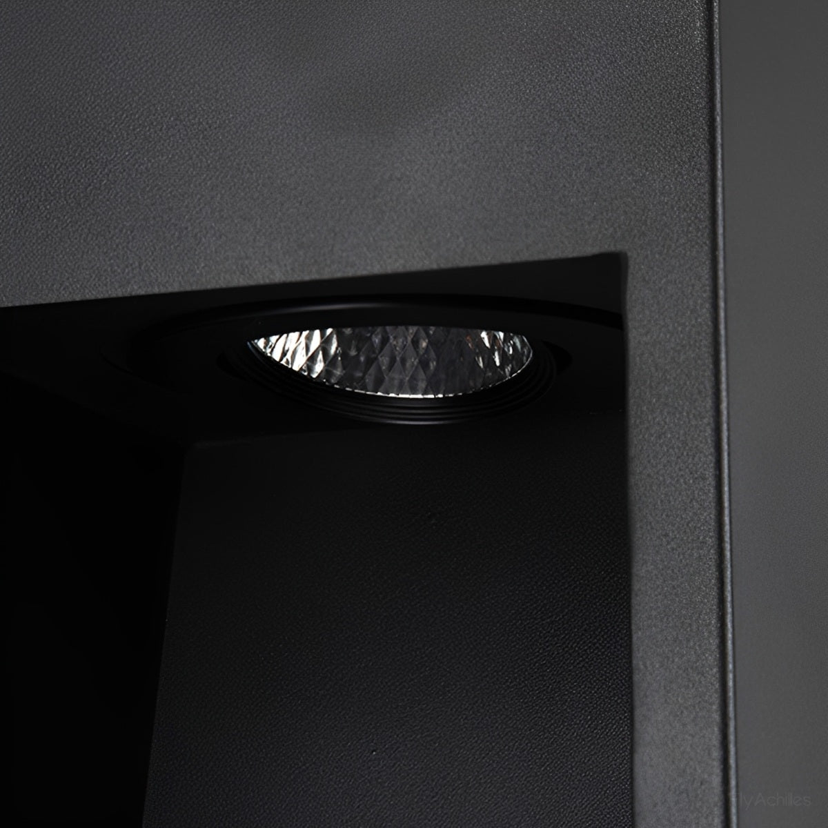 Outdoor Square LED Waterproof Black Pathway Walkway Lights