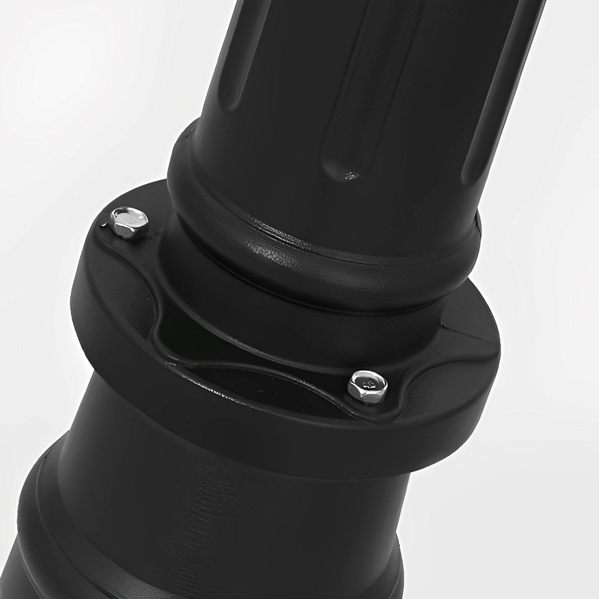 3 Lights Waterproof Black Modern Outdoor Post Lights Public Lighting - Flyachilles