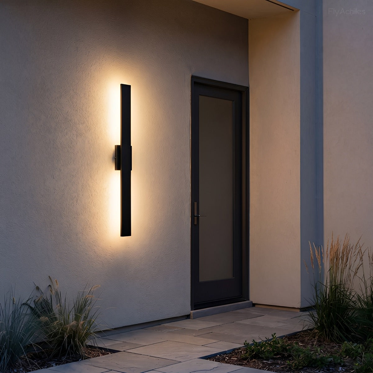 Waterproof Modern Dimmable Linear LED Outdoor Wall Light