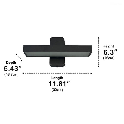 350° Rotatable RGB Linear LED Outdoor Wall Light - Flyachilles