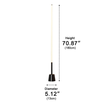 360 ° Modern Minimalist Long Strip LED Floor Lamp - Flyachilles