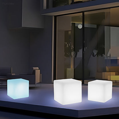 360 ° Modern Minimalist Cube Outdoor Floor Lamp - Flyachilles