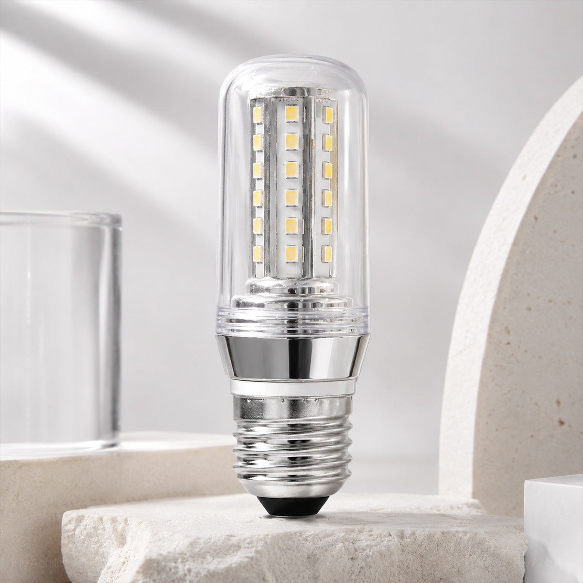 Clear Full Spectrum LED Light Bulb CRI 98