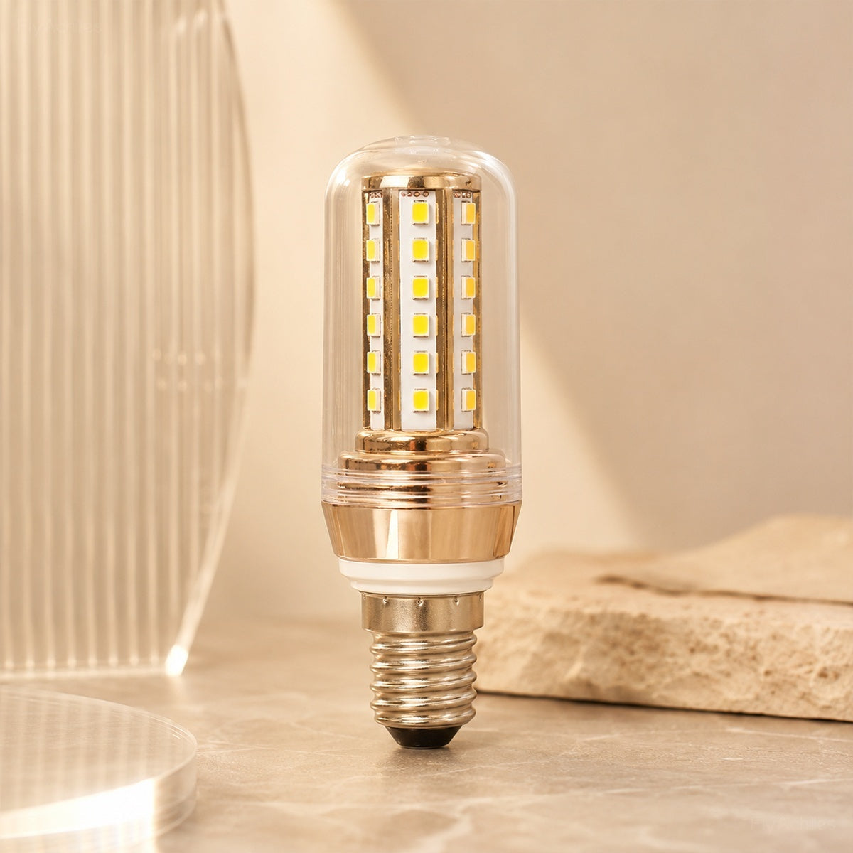 Clear Full Spectrum LED Light Bulb CRI 98