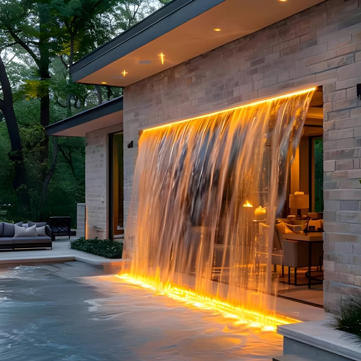 Waterproof Modern LED Outdoor Wall Washer Light IP68 Landscape Lighting