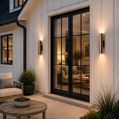 Waterproof Cylinder Up and Down Outdoor Wall Light