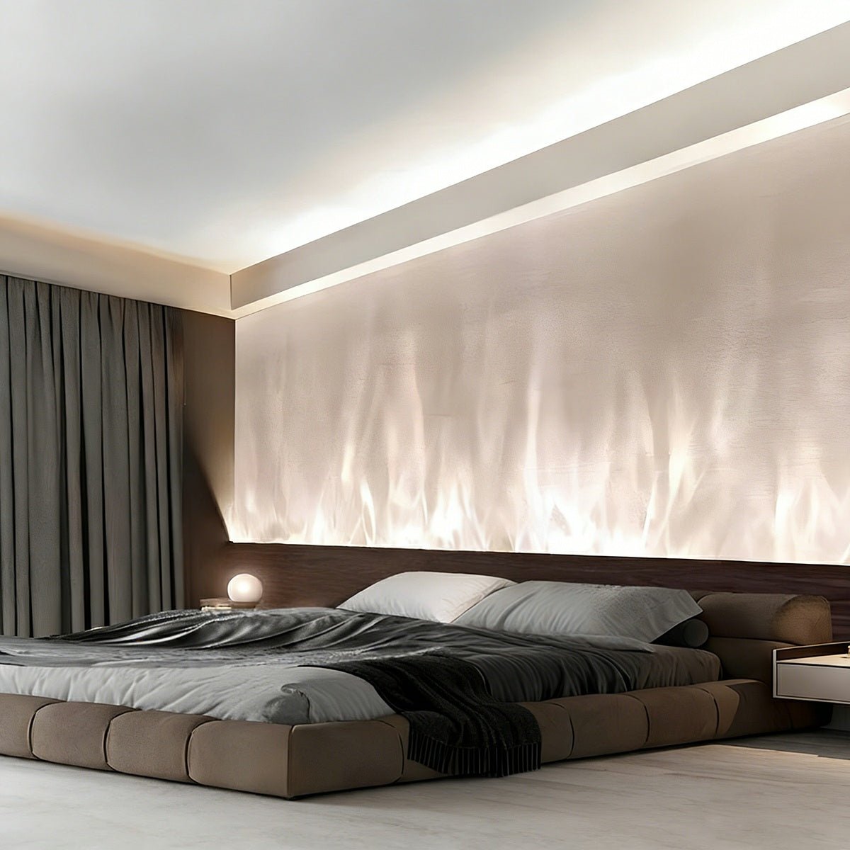 3D Dynamic LED Water Waves Wall Washer Light Ambient Lighting - Flyachilles