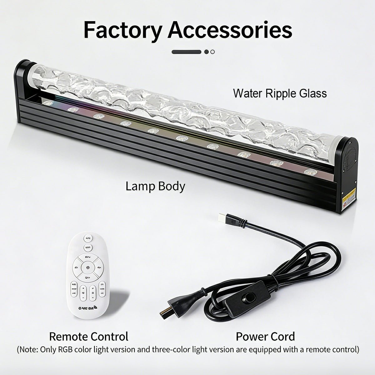 3D Dynamic LED Water Waves Wall Washer Light Ambient Lighting - Flyachilles