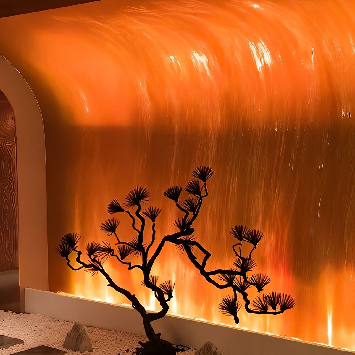 3D Dynamic LED Water Waves Wall Washer Light Ambient Lighting - Flyachilles