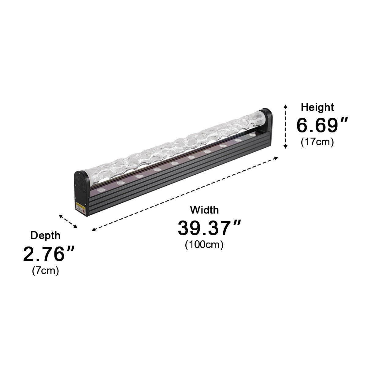 3D Dynamic LED Water Waves Wall Washer Light Ambient Lighting - Flyachilles