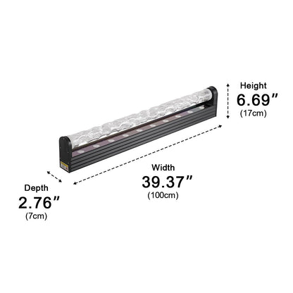 3D Dynamic LED Water Waves Wall Washer Light Ambient Lighting - Flyachilles