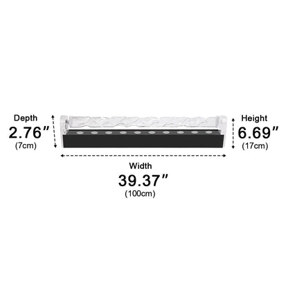 3D Dynamic LED Water Waves Wall Washer Light Ambient Lighting - Flyachilles