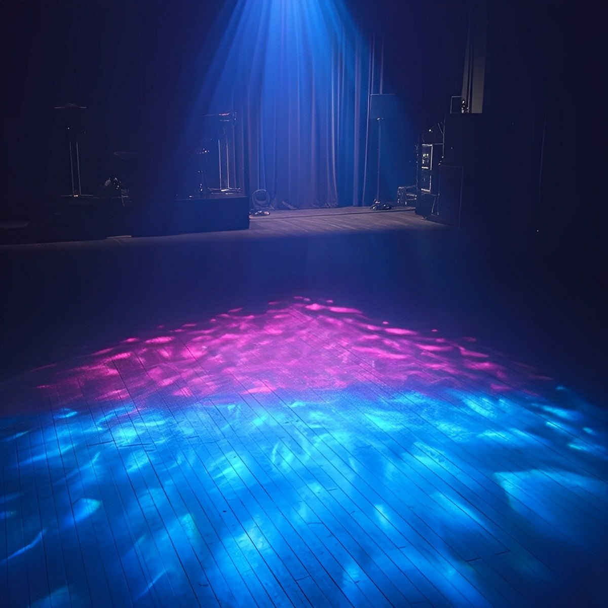 3D Dynamic Ocean Water Waves LED Spot Light Ambient Lighting - Flyachilles