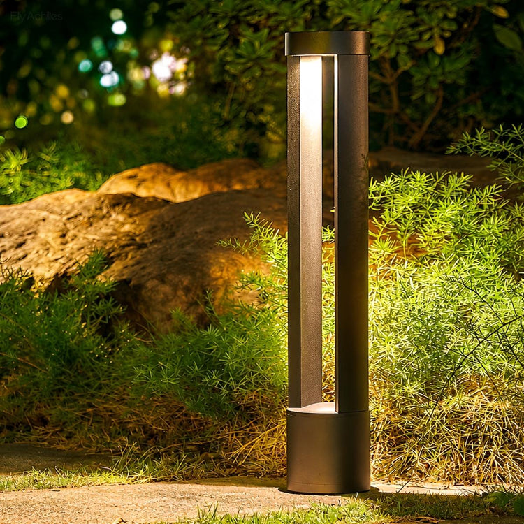 Waterproof Hollow Cylindrical Shaped LED Lamp Post Lights