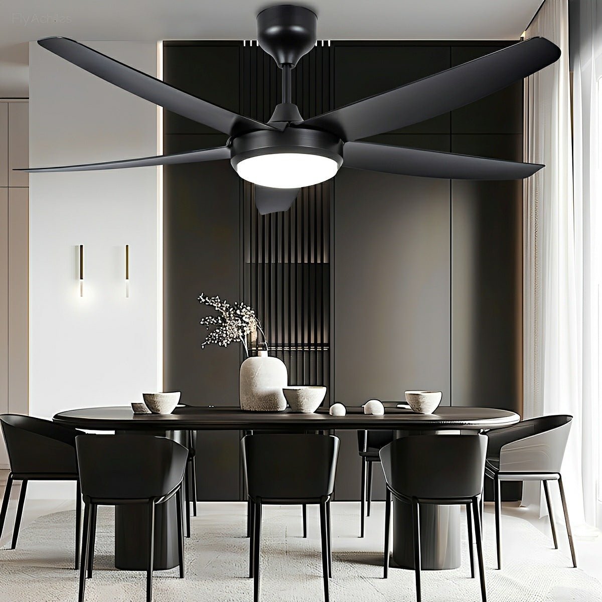 52″ Modern Minimalist Ceiling Fan - Flyachilles