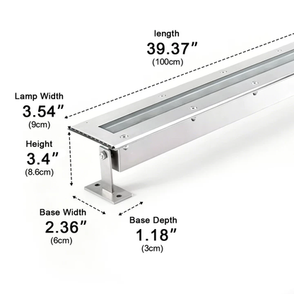 Waterproof Modern LED Outdoor Wall Washer Light IP68 Landscape Lighting