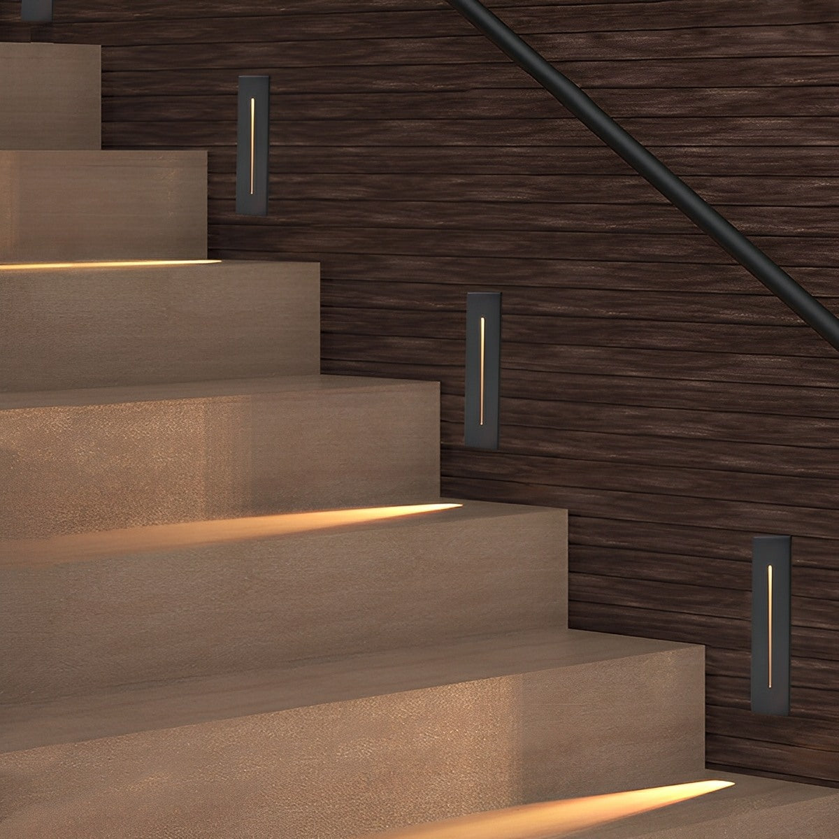 Rectangle LED Waterproof Recessed Modern Foot Lights Stair Lights