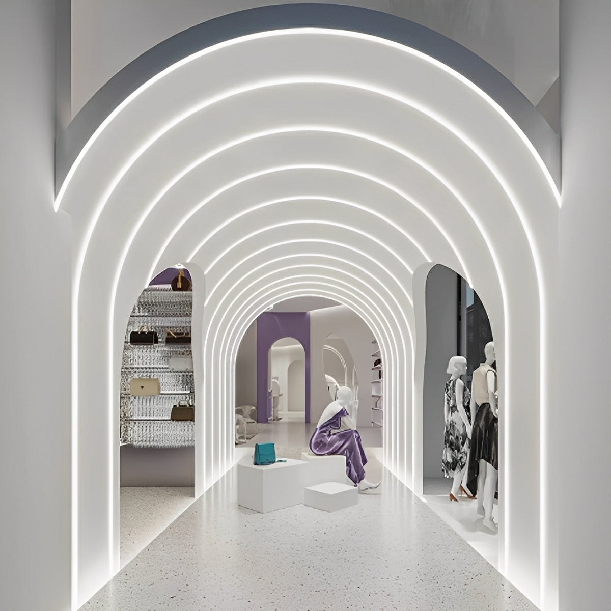 DIY Plug In Waterproof Recessed LED Flexible Linear Light