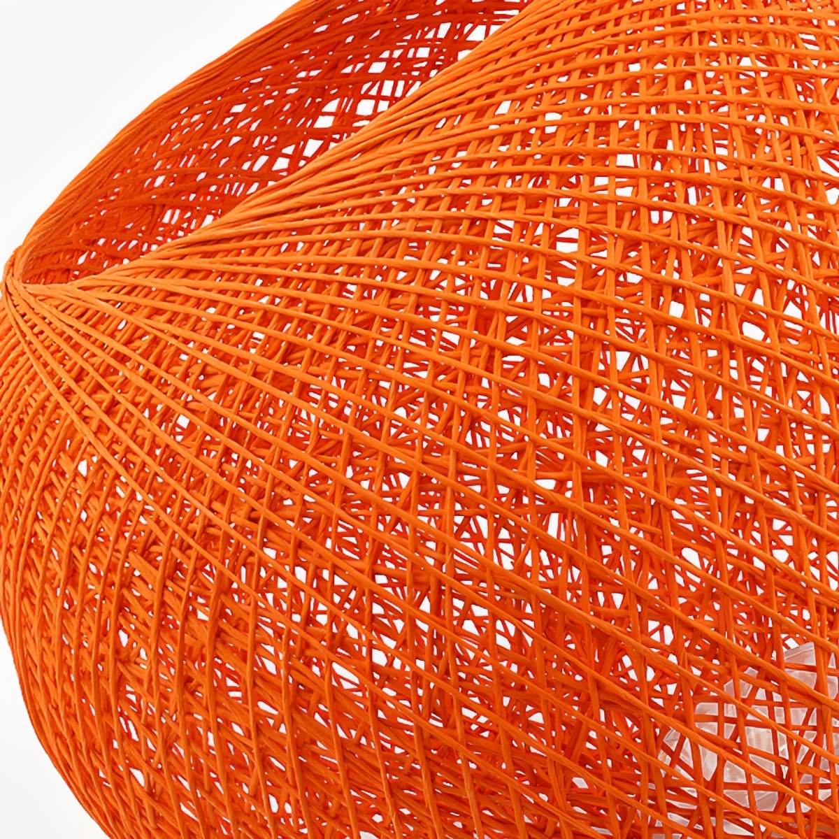 Waterproof Coastal Globe Woven Rope LED Outdoor Pendant Light
