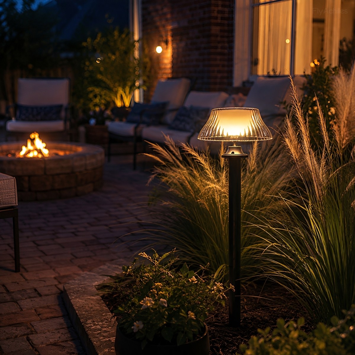 Waterproof Solar Mushroom Shade Outdoor Pathway Light