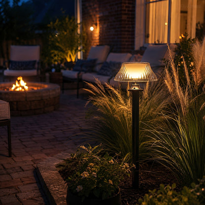 Waterproof Solar Mushroom Shade Outdoor Pathway Light