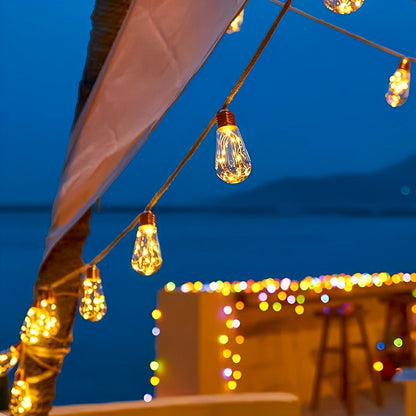 Waterproof Solar LED Outdoor String Lights