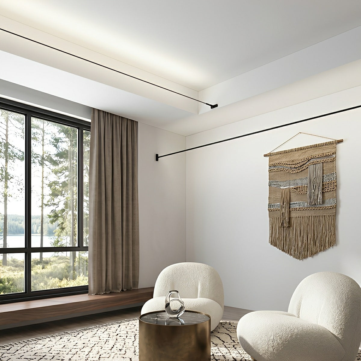 Modern Rotatable LED Strip Lights Linear Light