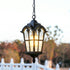 Ancient Rome Rustic Cross Waterproof Outdoor LED Lantern Pendant Lights - Flyachilles