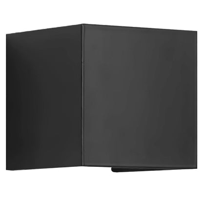 Black Square Up Down LED Lighting Exterior Porch Lights - Flyachilles