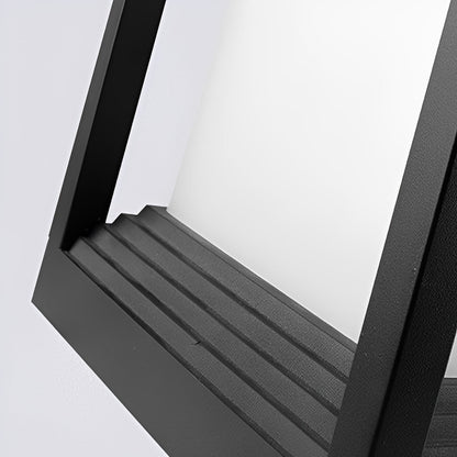Classic Minimalist Cube Waterproof Fence Outdoor Post Light - Flyachilles