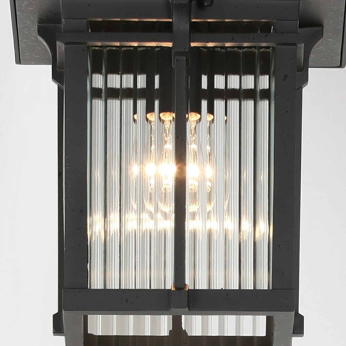 Classic Square Coach Lamps LED Outdoor Pathway Post Lights - Flyachilles