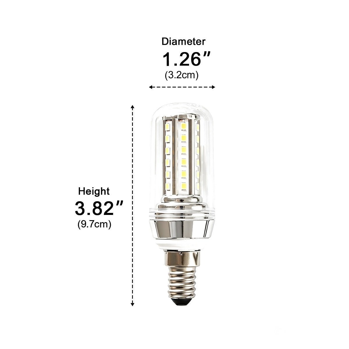 Clear Full Spectrum LED Light Bulb CRI 98 - Flyachilles
