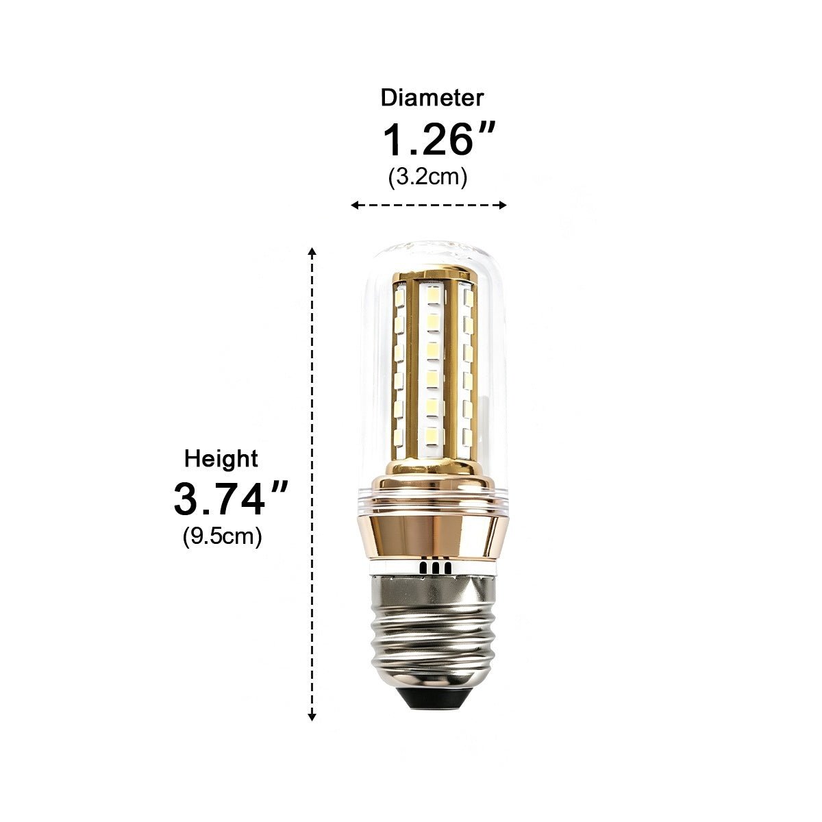 Clear Full Spectrum LED Light Bulb CRI 98 - Flyachilles