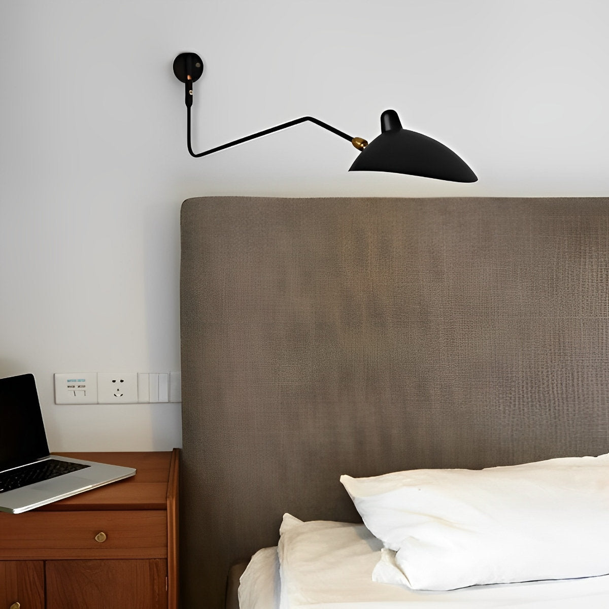 Creative Adjustable Iron Industrial Swing Arm Wall Lamp Wall Sconce Lighting - Flyachilles