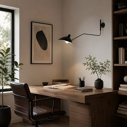 Creative Adjustable Iron Industrial Swing Arm Wall Lamp Wall Sconce Lighting - Flyachilles
