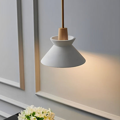 Creative Cement Wood White Chandelier Pendant - Flyachilles